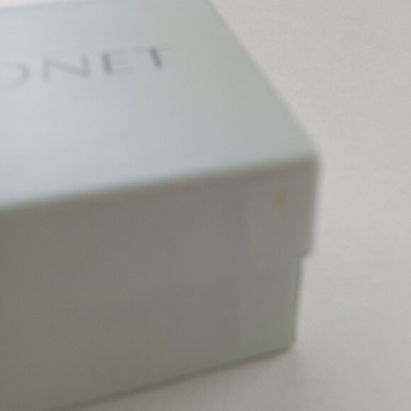 Monet Silvertone Enamel Pink Ribbon Trinket Box New Breast Cancer Awareness - Picture 10 of 10